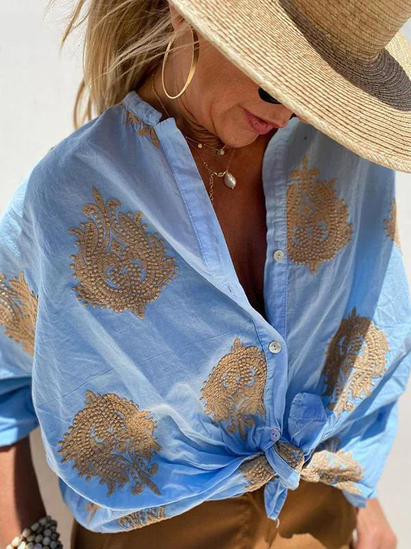 Celeste™ | Boho Chic Blouse