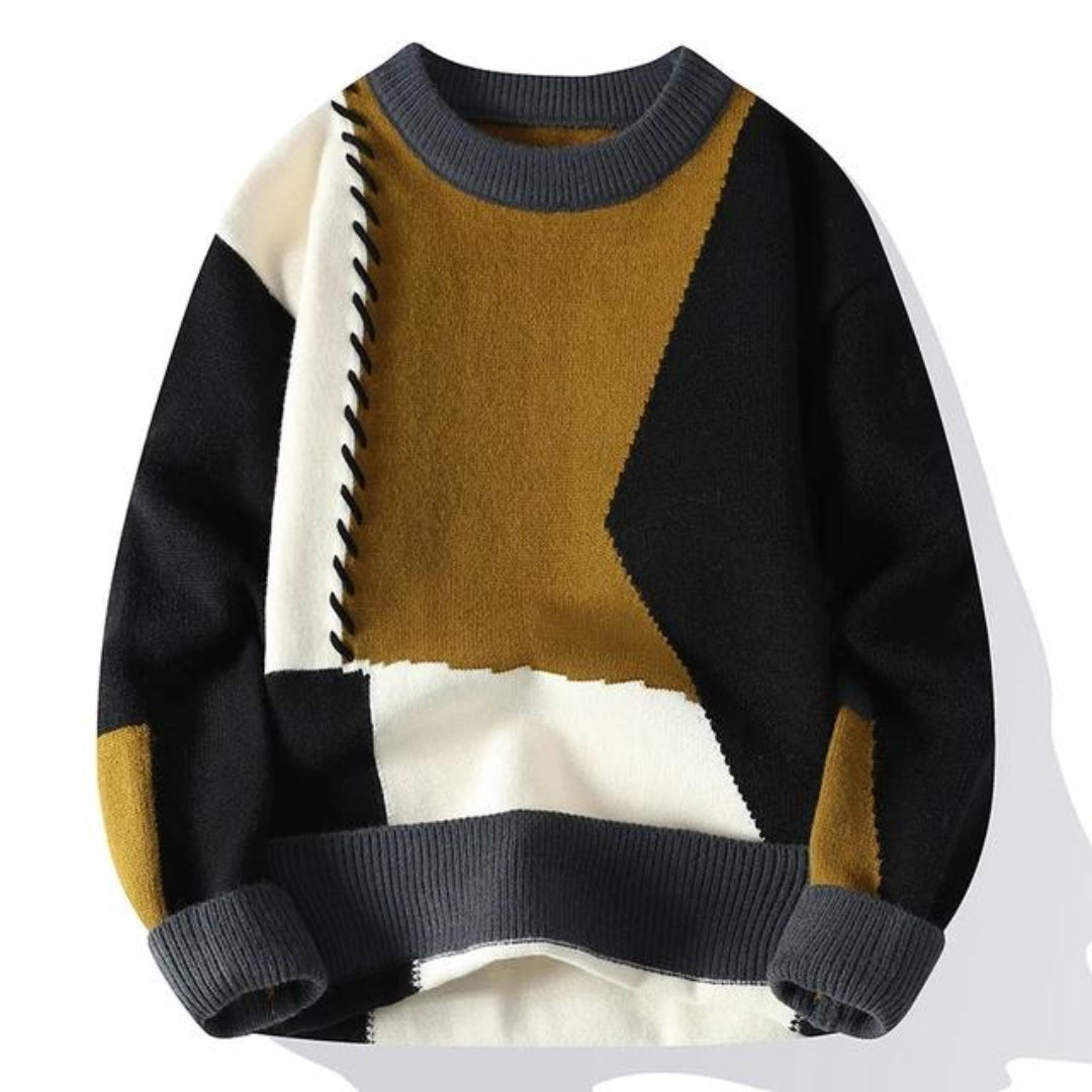 Ian® - Patchwork Sweater