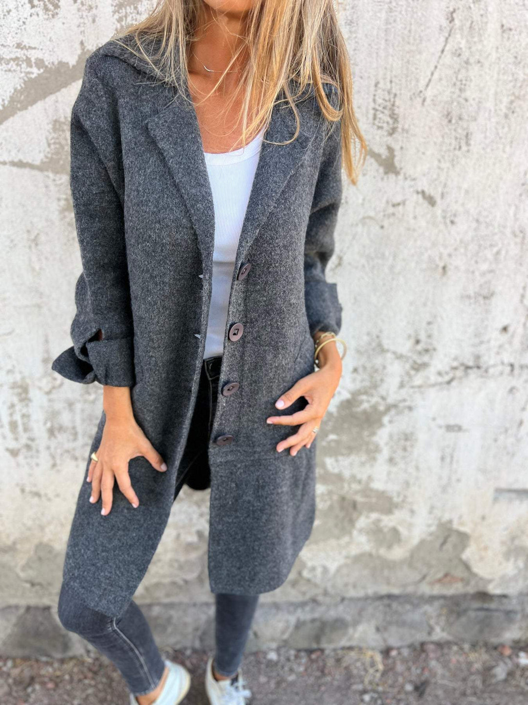 Nadia™ | Casual Long Coat