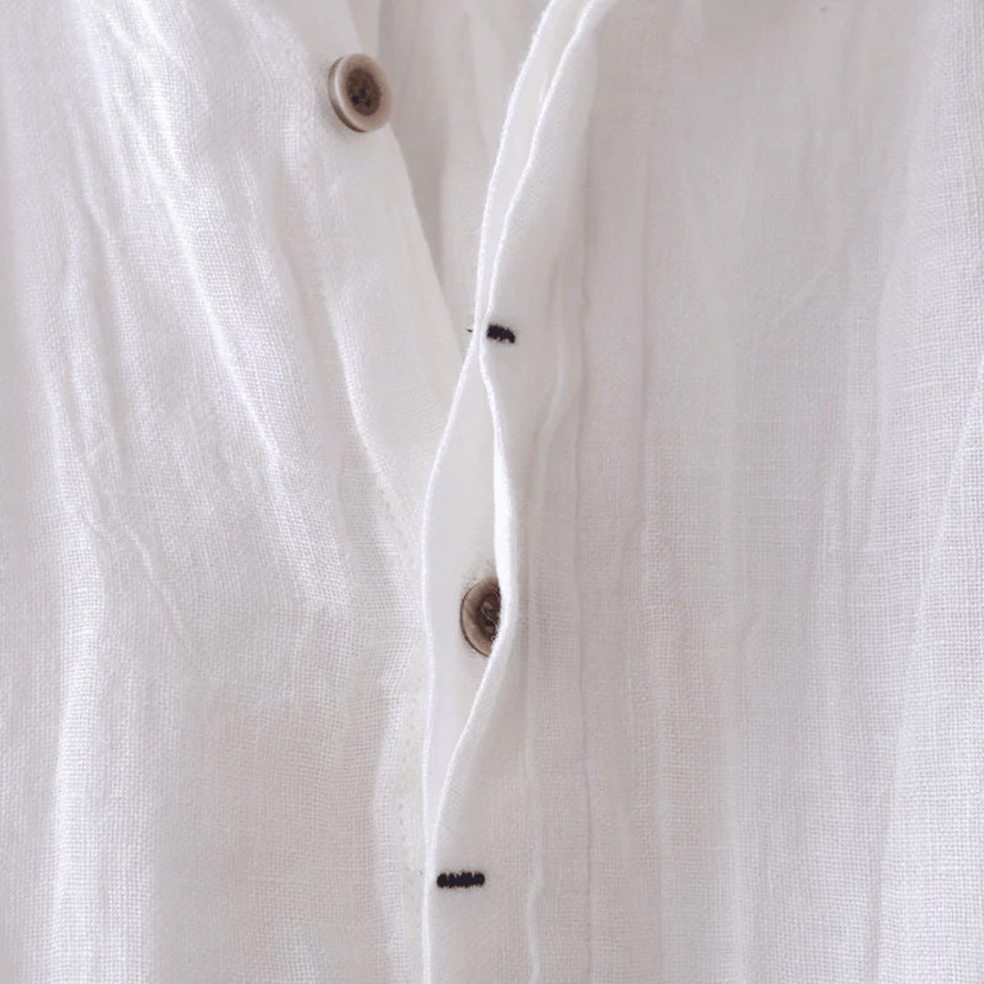 LUKE™ | Linen Blouse