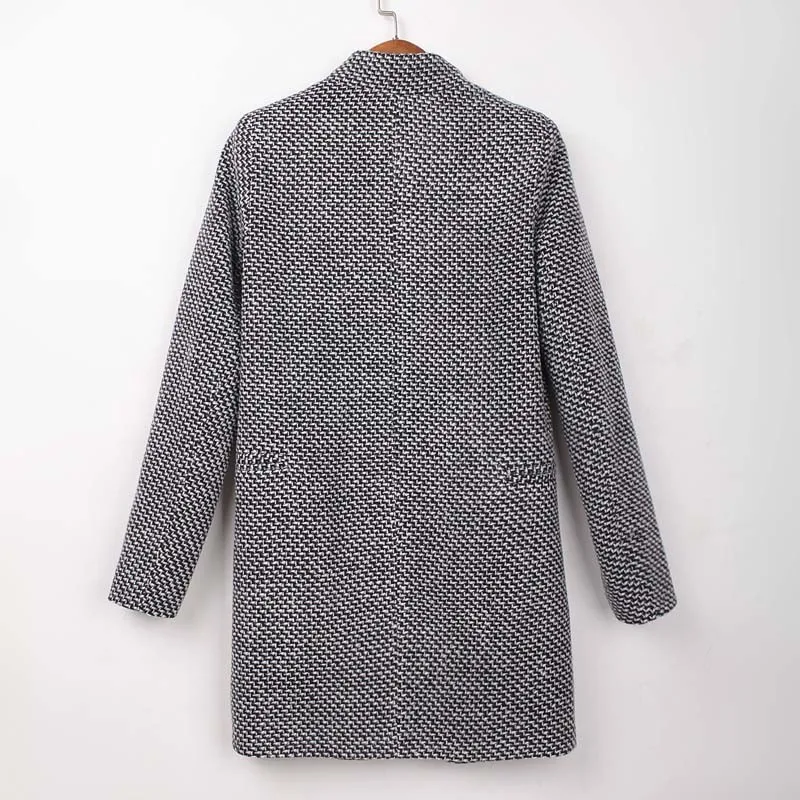 AMILIA | Chic Woven Coat