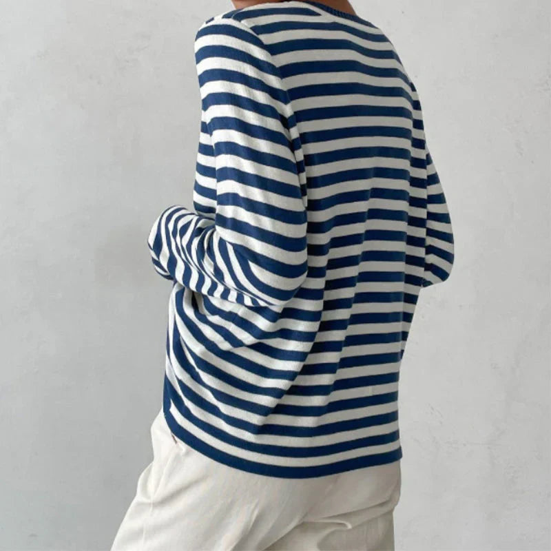 CHLOE™ - STYLISH STRIPED SHIRT