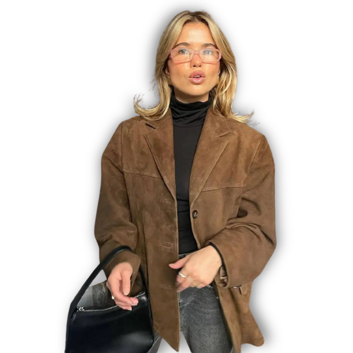 HANNAH | Elegant Suede Jacket