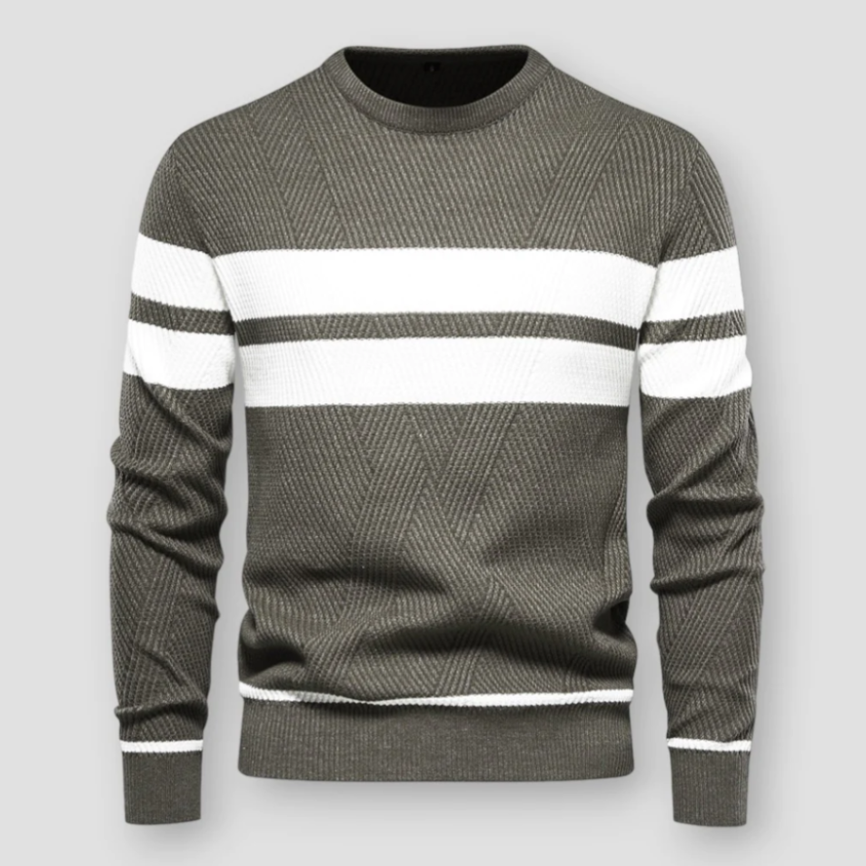 ANDREW™ | Striped Knit Sweater