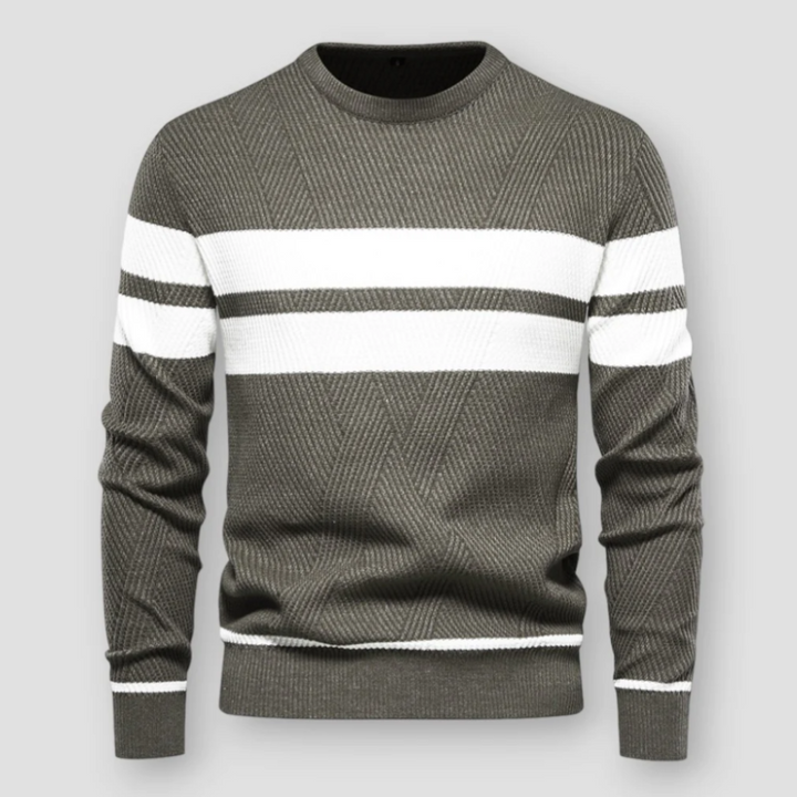 ANDREW™ | Striped Knit Sweater