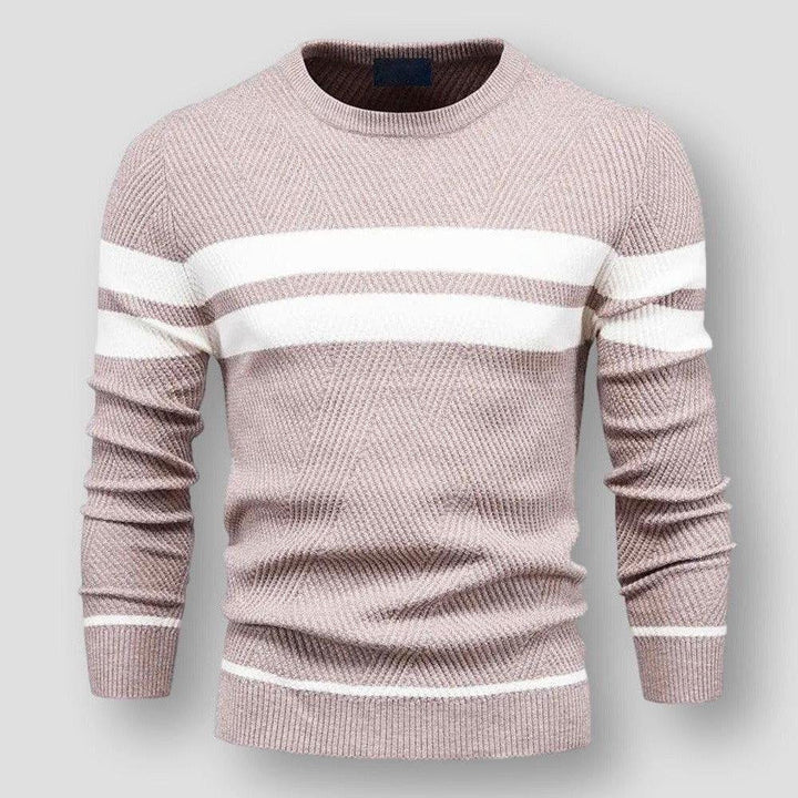 ANDREW™ | Striped Knit Sweater