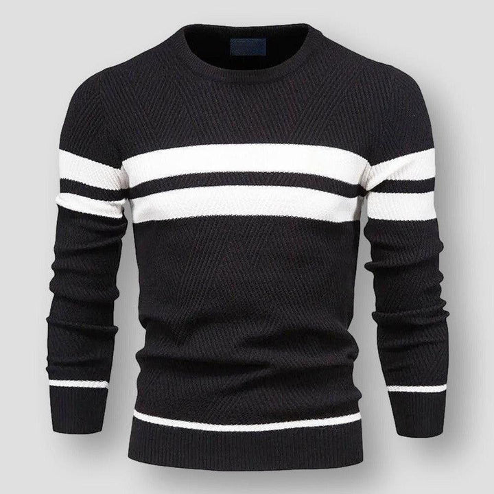 ANDREW™ | Striped Knit Sweater