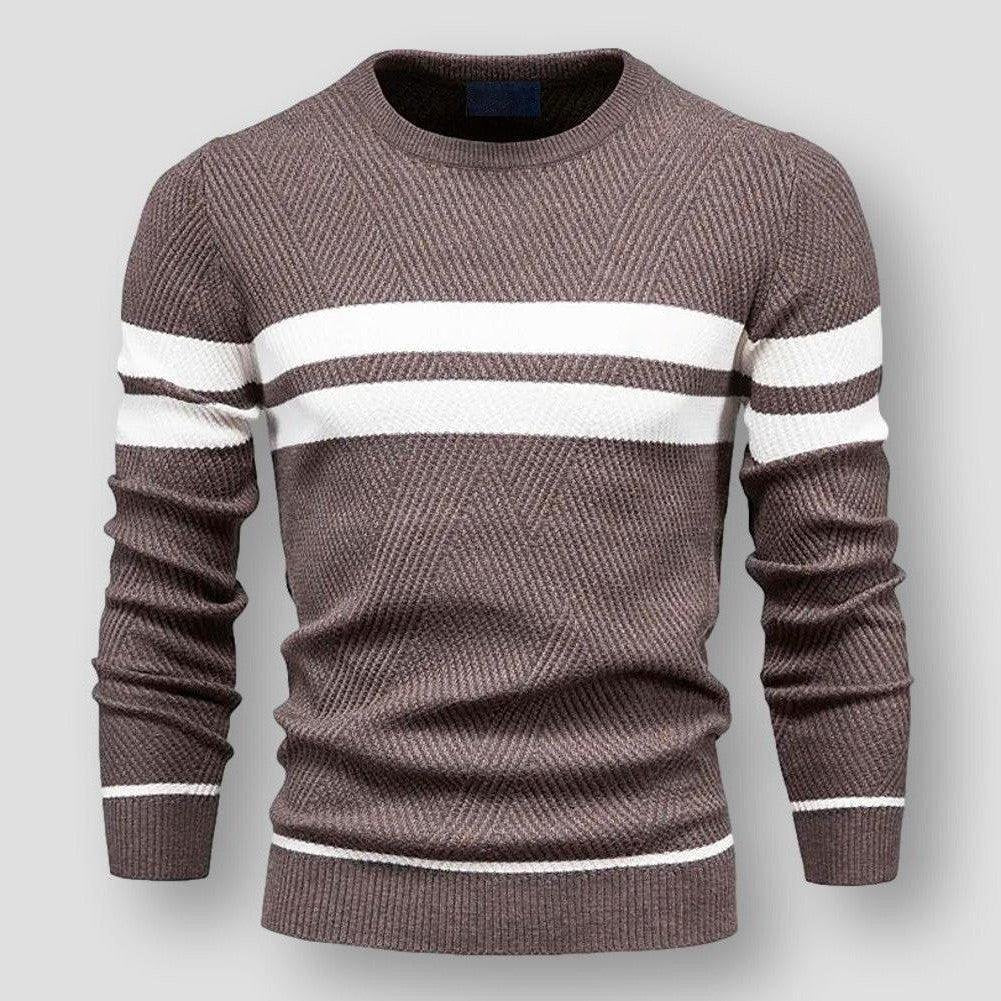 ANDREW™ | Striped Knit Sweater