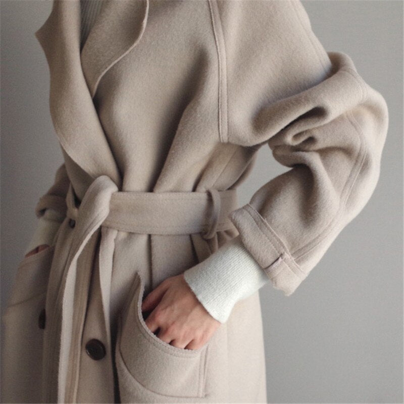 LIANA | Classic Wool Coat