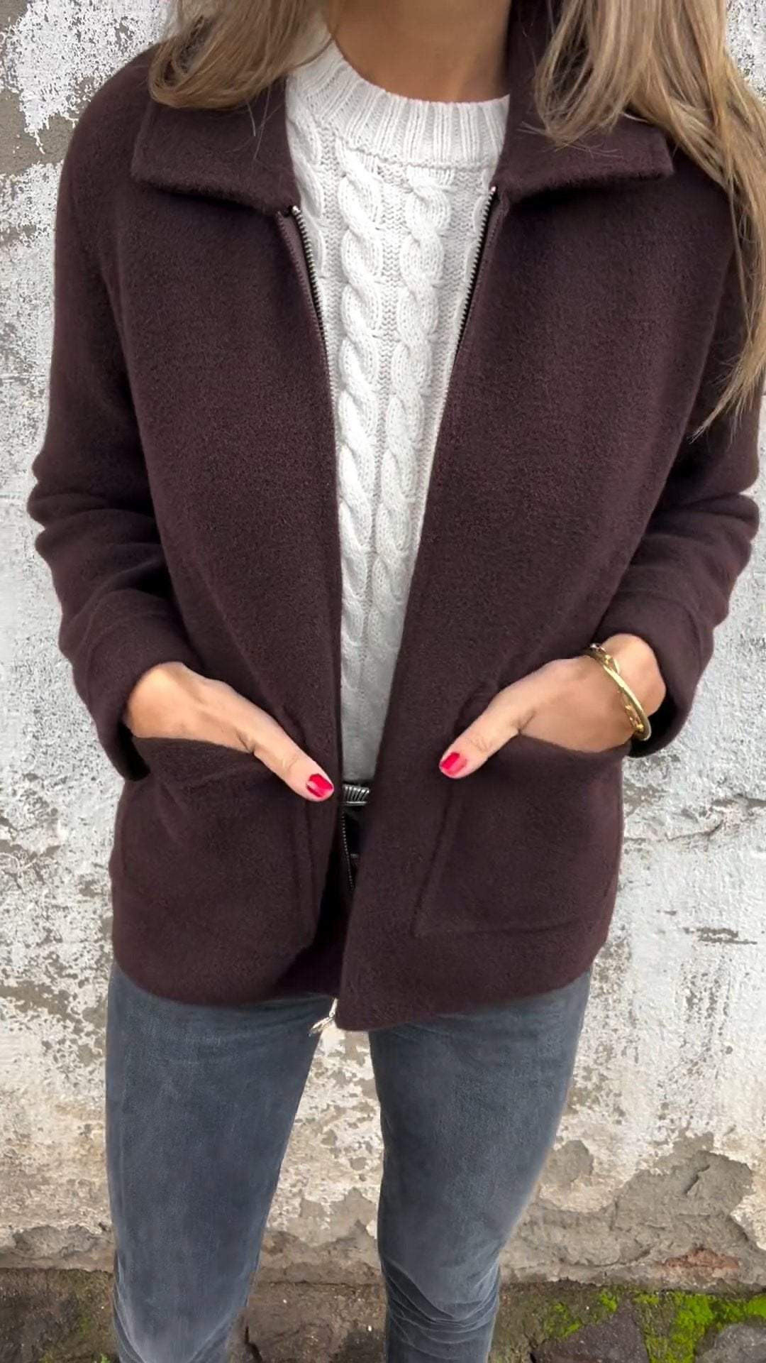 LENA | Cozy Zip Jacket