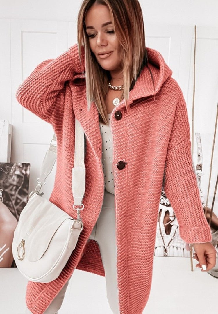 NORA | Cozy Hooded Cardigan